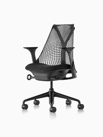 Best Office Chairs for Short People in 2026: 4 Ergonomic Picks That Actually Fit Herman Miller Sayl chair in black, official product photograph