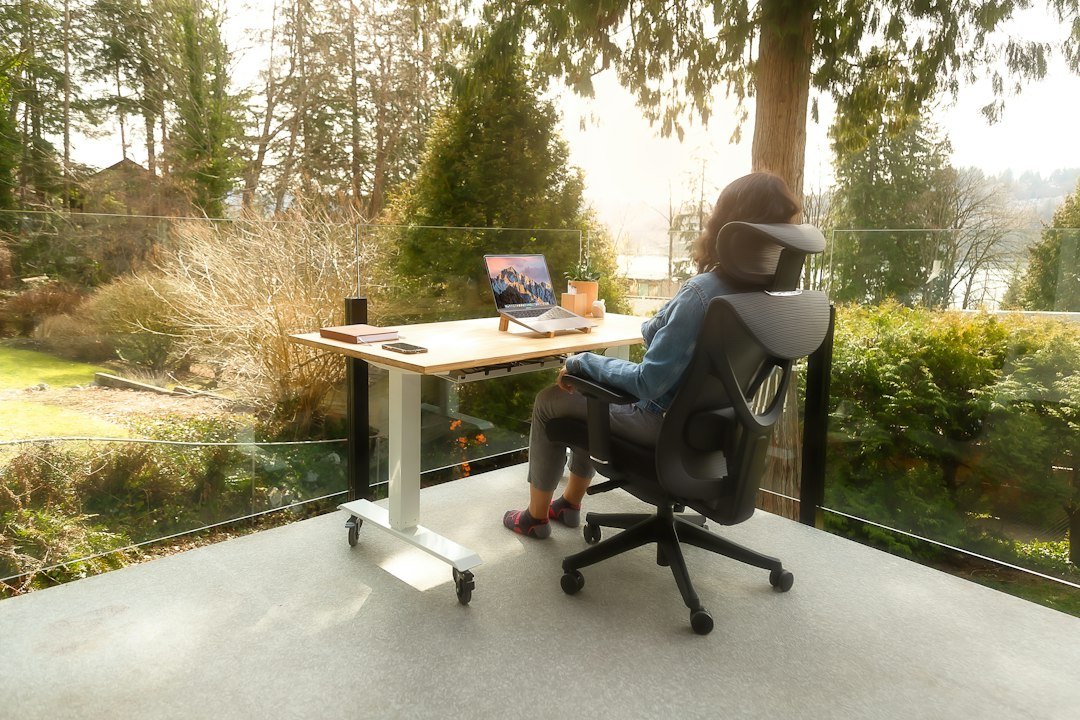 Best Office Chairs for Short People in 2026: 4 Ergonomic Picks That Actually Fit Home office workstation showing a seated user and ergonomic desk chair